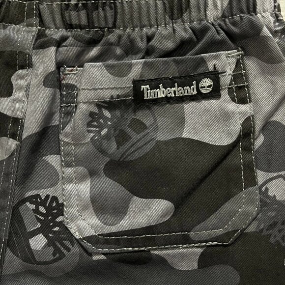 Timberland Baby Boys T-Shirt Shorts Outfit Set Size 12-24 Months Red Camo Print - Picture 8 of 9